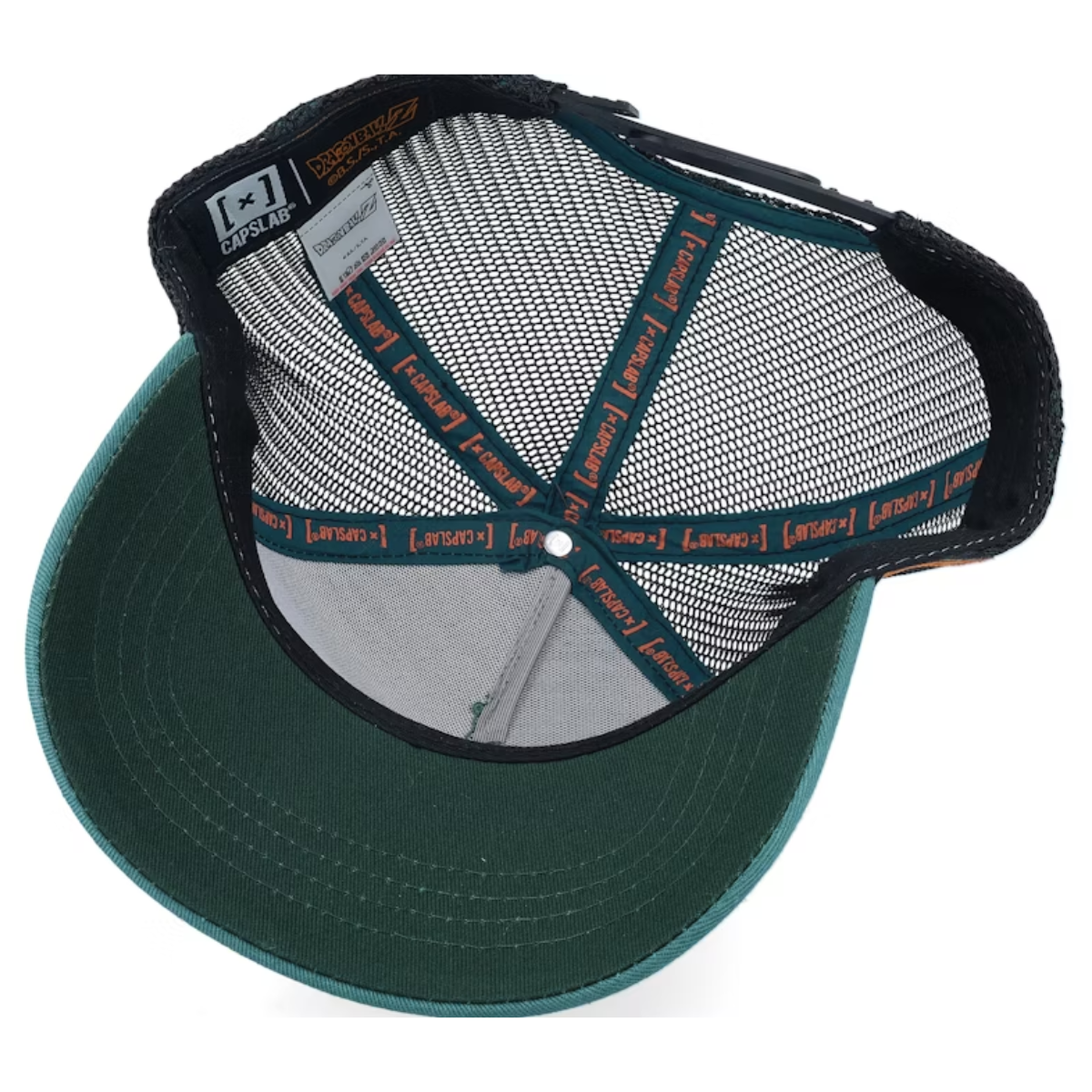 Gorra CAPSLAB Dragon Ball Trunks gris