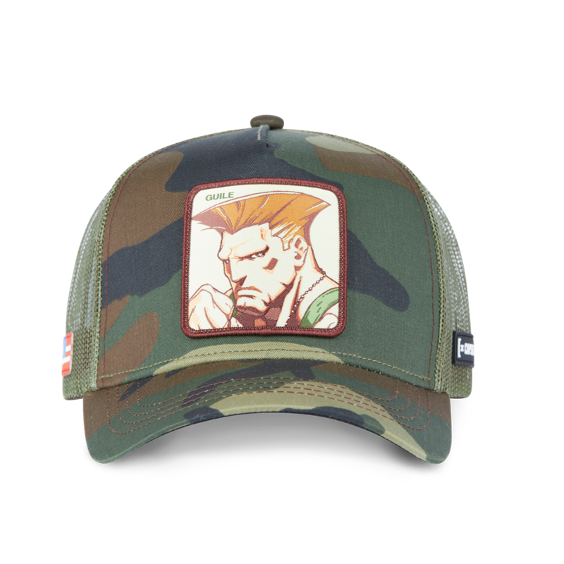 Gorra CAPSLAB Street Fighter CAMO GUILE