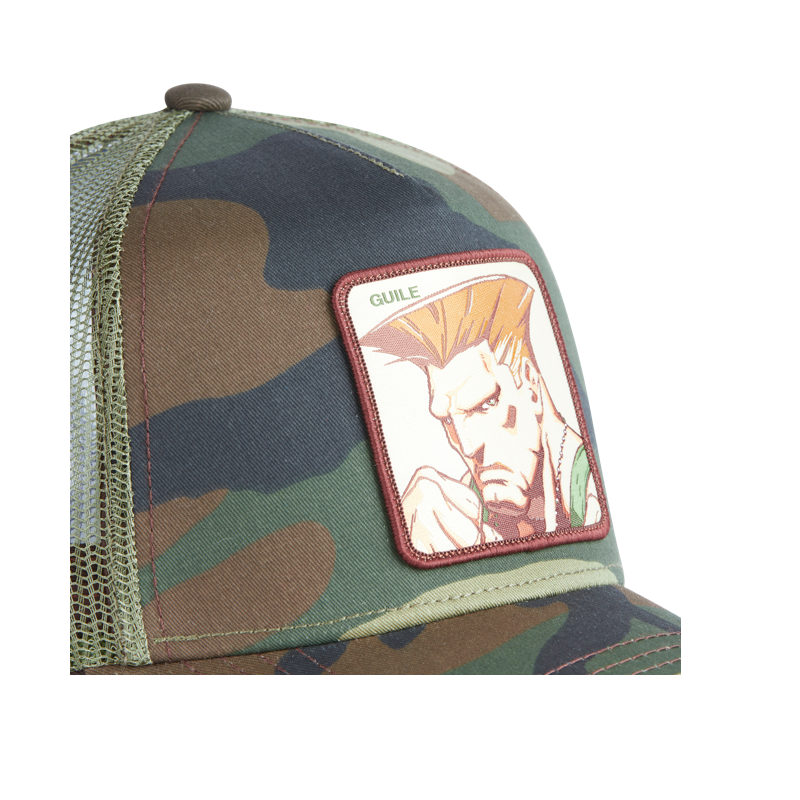Gorra CAPSLAB Street Fighter CAMO GUILE