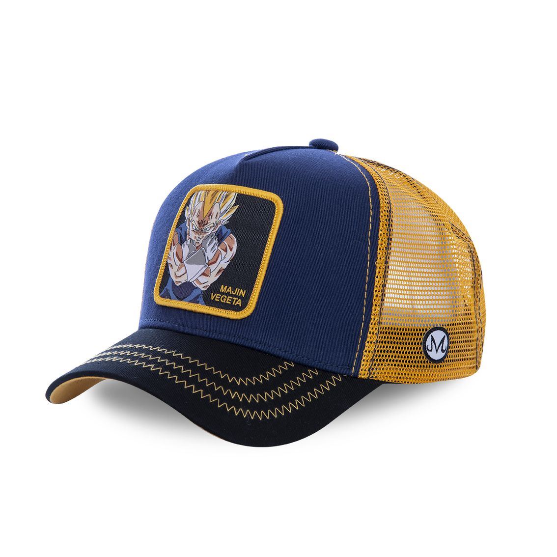 Gorra Azul CAPSLAB Dragon Ball Saiyajin Vegeta