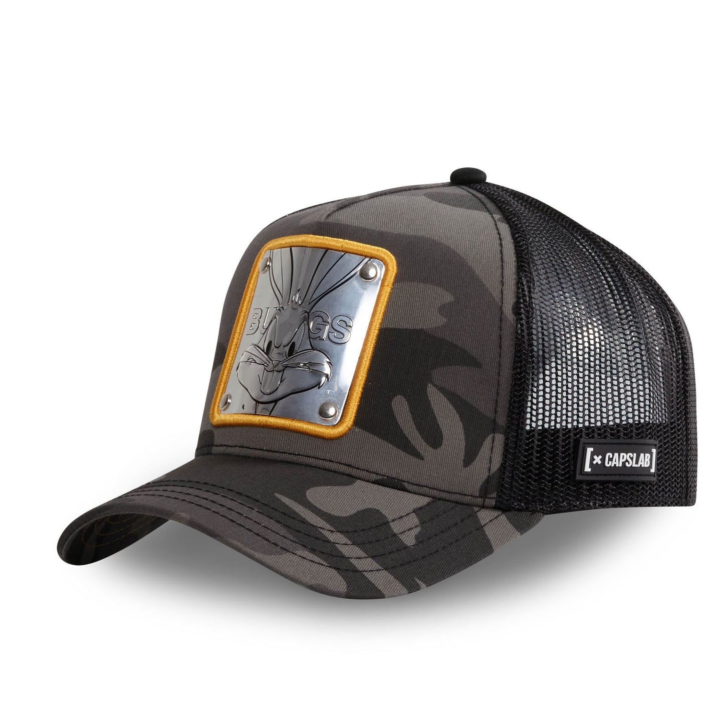 Gorra CAPSLAB Looney Tunes Bugs Bunny Plata