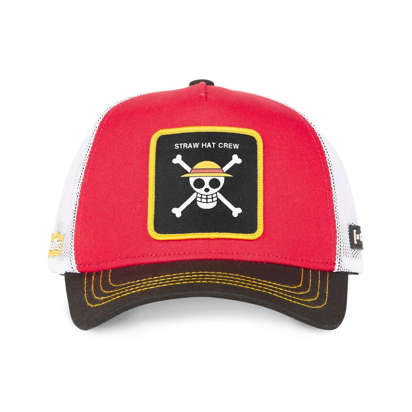 Gorra CAPSLAB Luffy de One Piece Roja