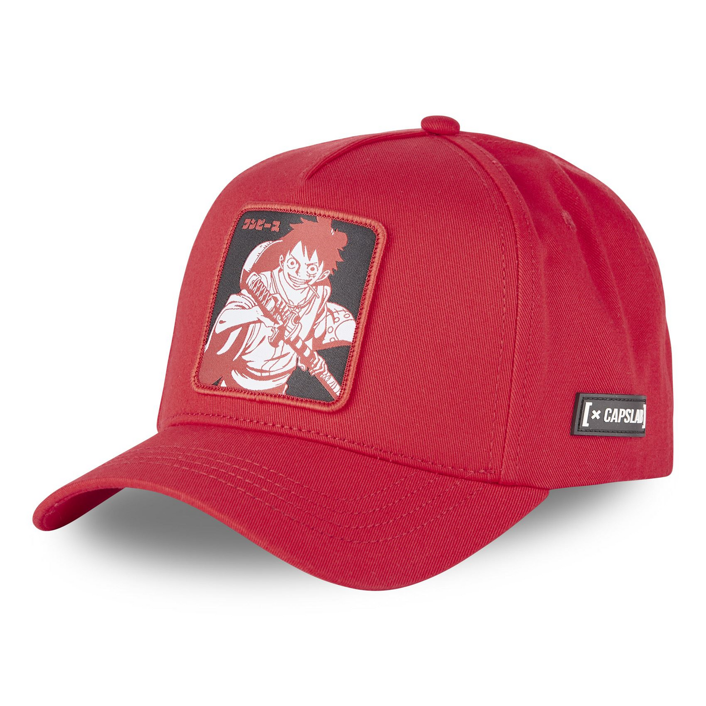 Gorra CAPSLAB Luffy de One Piece Rojo