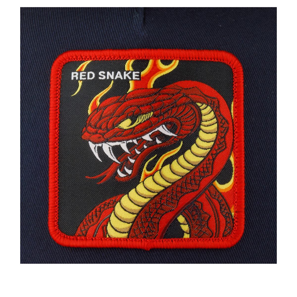 Gorra CAPSLAB Afortunado Serpiente Roja