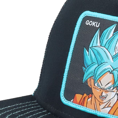 Gorra CAPSLAB Dragon Ball Shen Goku Sayayin Blue