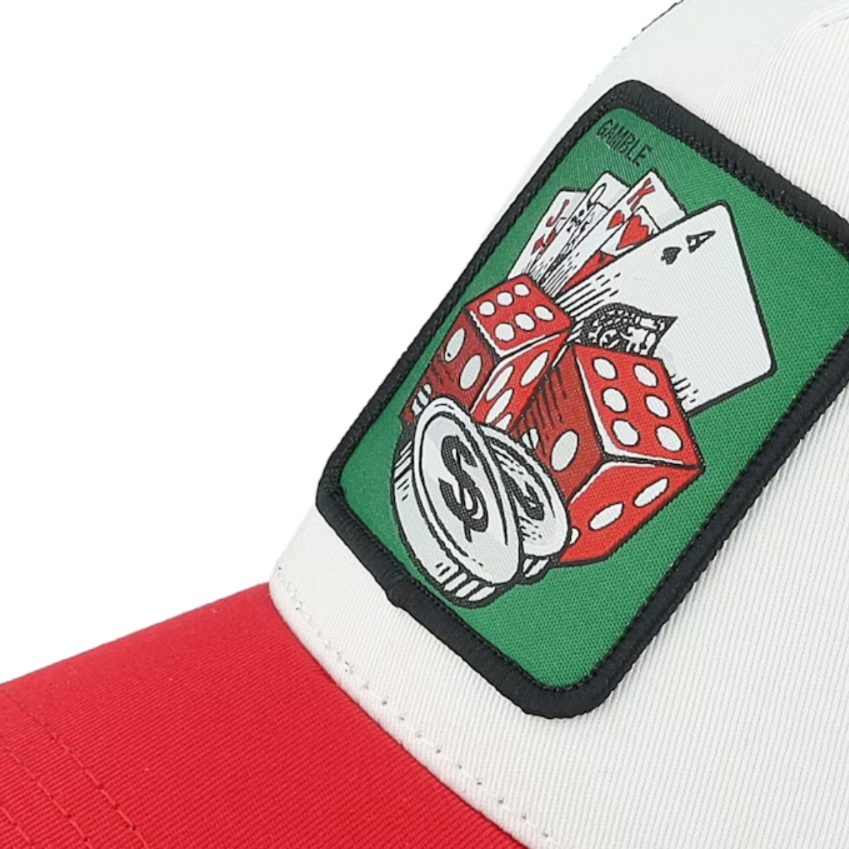 Gorra CAPSLAB Afortunado Baraja y Dados