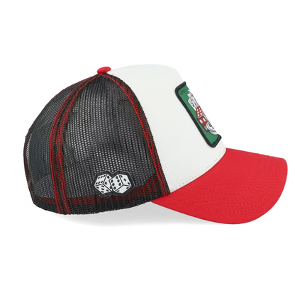 Gorra CAPSLAB Afortunado Baraja y Dados