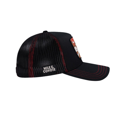 Gorra CAPSLAB Looney Tunes El Coyote Negra