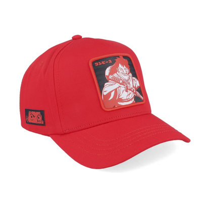 Gorra CAPSLAB Luffy de One Piece Rojo