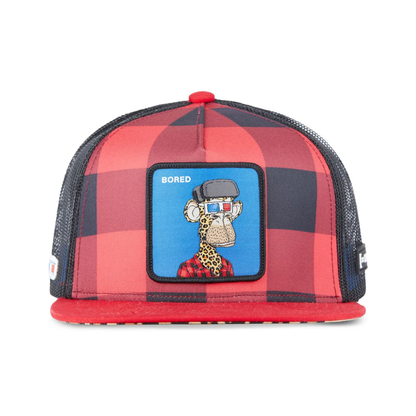 Gorra CAPSLAB Bored  of Directors NFT Rojo
