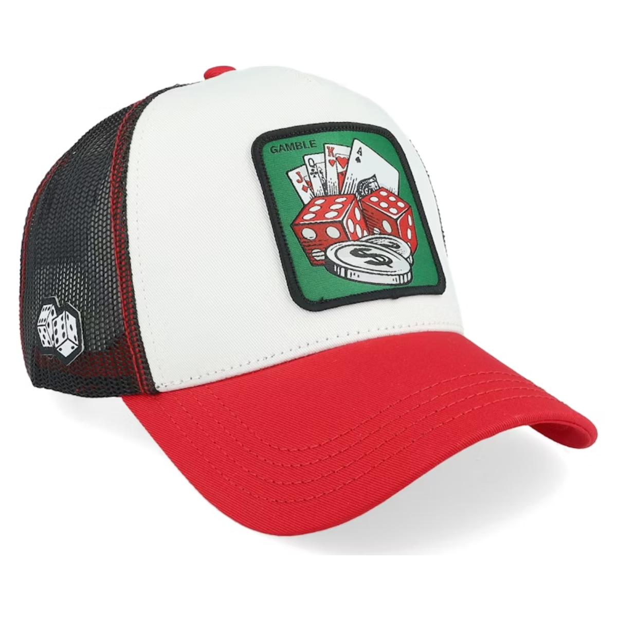 Gorra CAPSLAB Afortunado Baraja y Dados