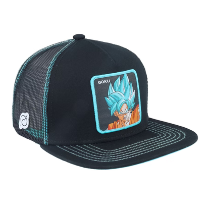 Gorra CAPSLAB Dragon Ball Shen Goku Sayayin Blue