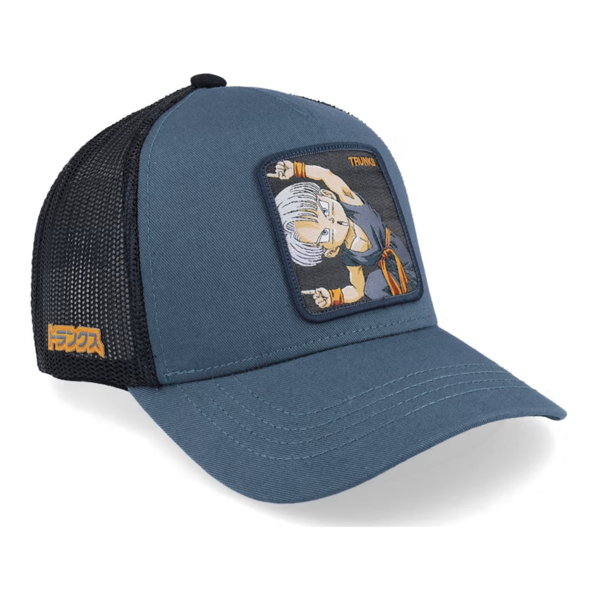 Gorra CAPSLAB Dragon Ball Trunks gris
