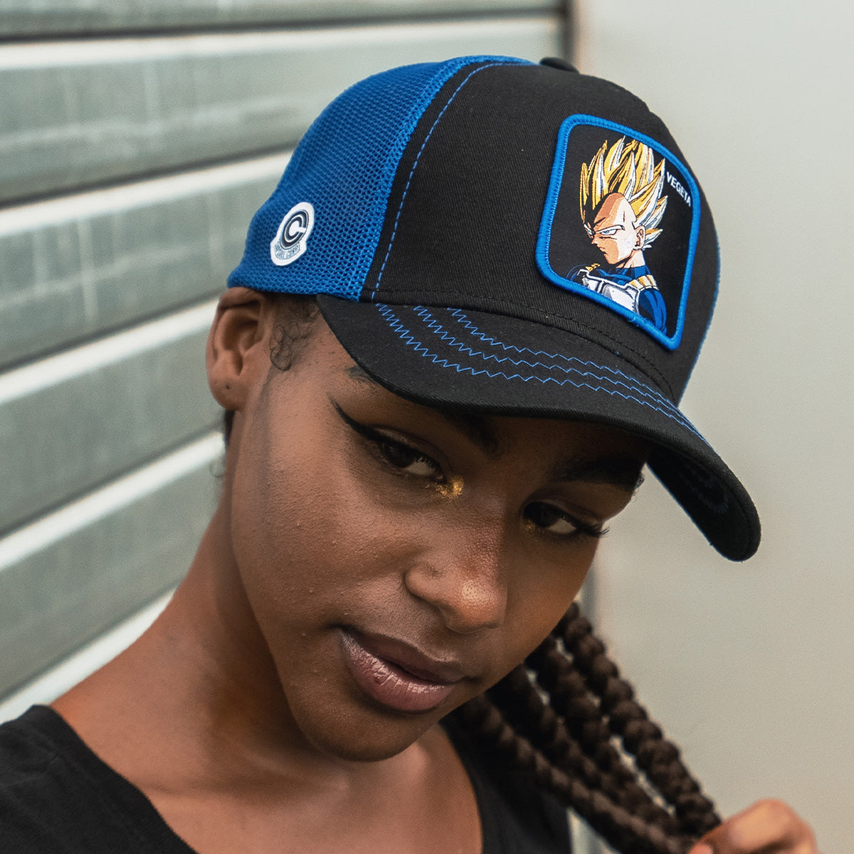 Gorra CAPSLAB Dragon Ball Vegeta Super Saiyajin