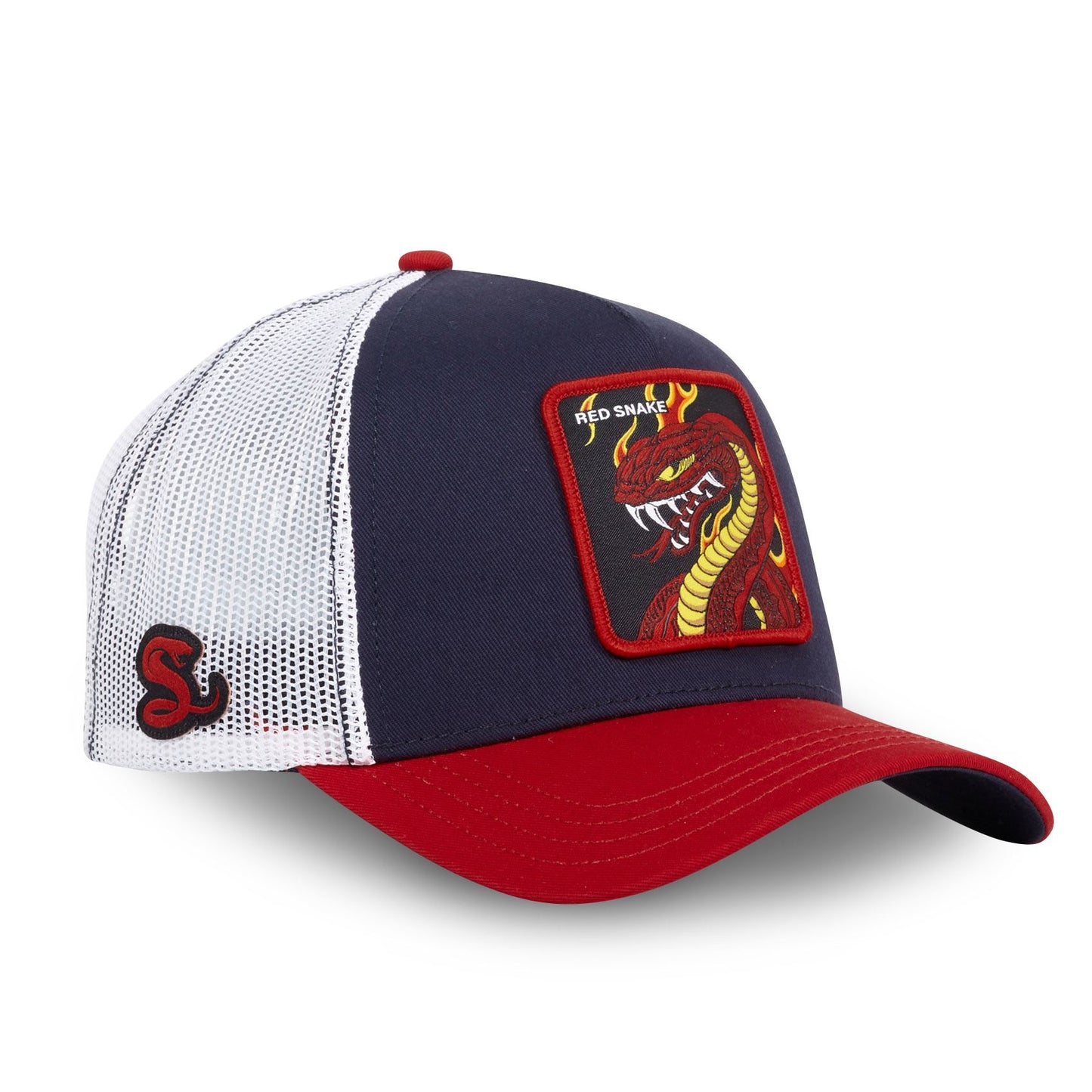 Gorra CAPSLAB Afortunado Serpiente Roja