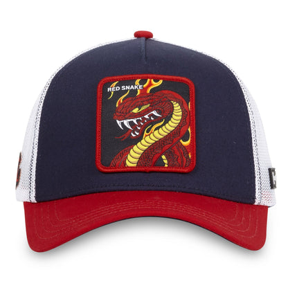 Gorra CAPSLAB Afortunado Serpiente Roja