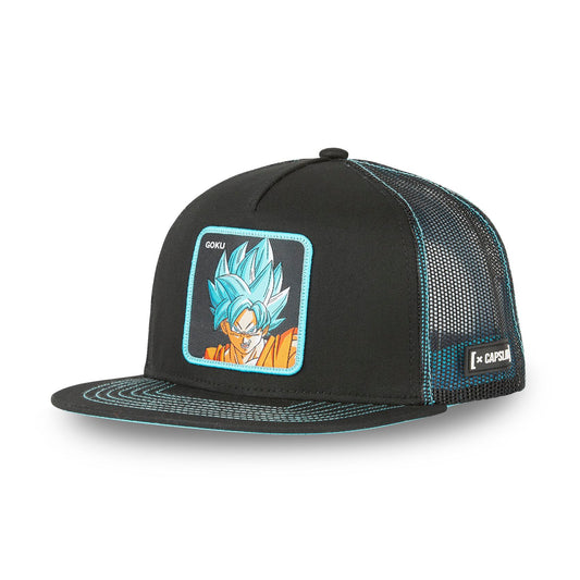 Gorra CAPSLAB Dragon Ball Shen Goku Sayayin Blue