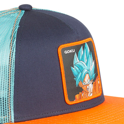 Gorra CAPSLAB Dragon Ball Goku Blue