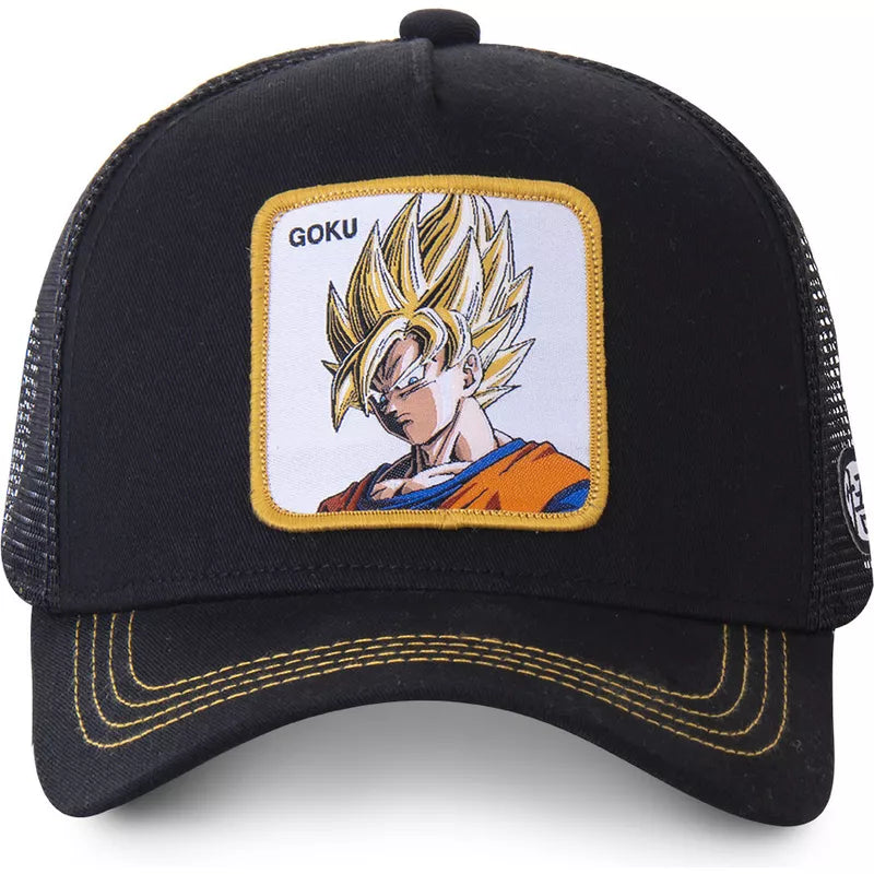 Gorra CAPSLAB Dragon Ball Goku Super Saiyajin Fase 1