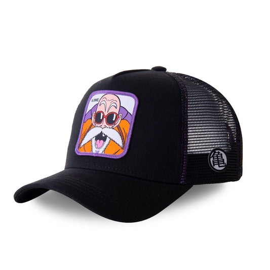 Gorra Negra CAPSLAB Dragon Ball Maestro Roshi Kame