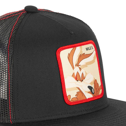 Gorra CAPSLAB Looney Tunes El Coyote Plana