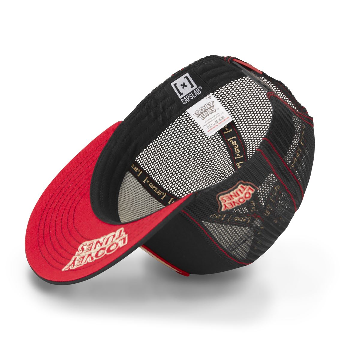Gorra CAPSLAB Looney Tunes El Coyote Plana