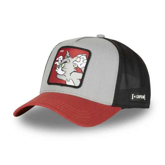 Gorra CAPSLAB Tom Enojado Gris